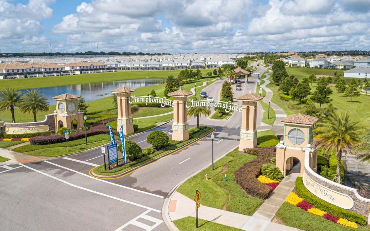 Splendid 4 Bd W/ Pool Close To Disney @ Champions Gate 1006 Kissimmee Luaran gambar