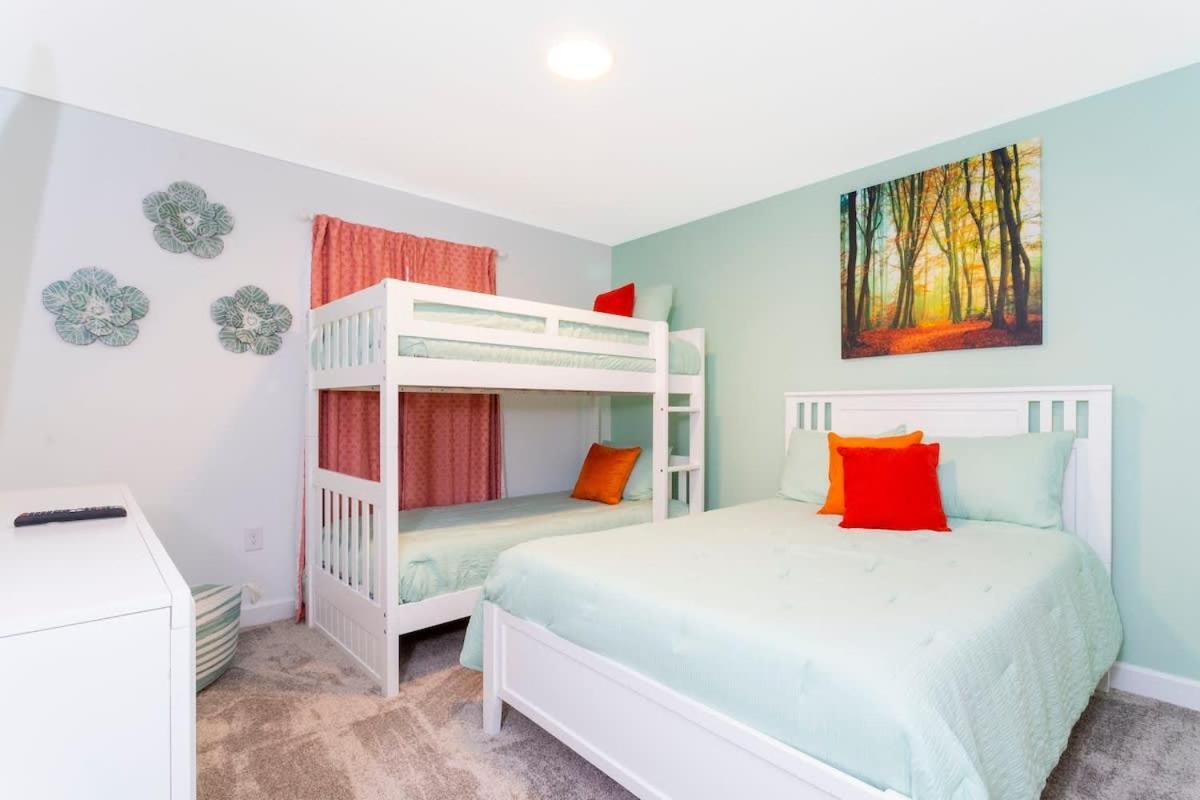 Splendid 4 Bd W/ Pool Close To Disney @ Champions Gate 1006 Kissimmee Luaran gambar