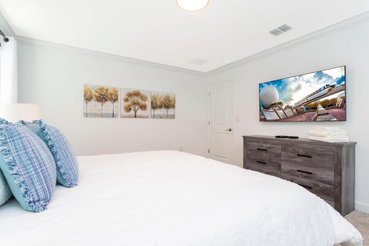 Splendid 4 Bd W/ Pool Close To Disney @ Champions Gate 1006 Kissimmee Luaran gambar