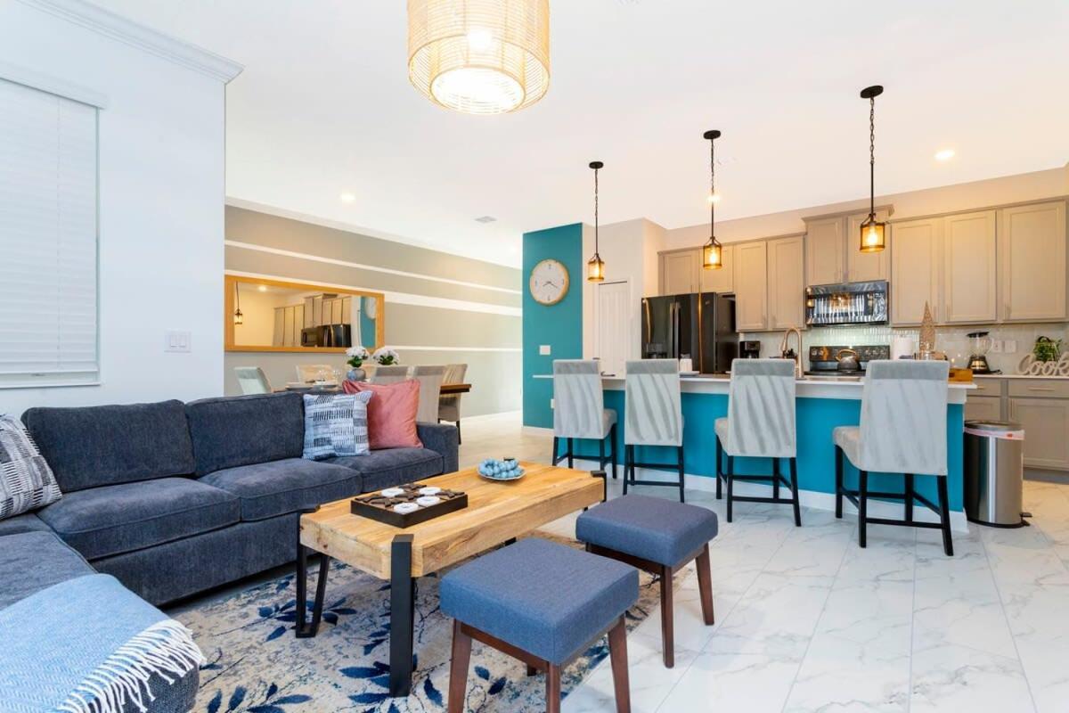 Splendid 4 Bd W/ Pool Close To Disney @ Champions Gate 1006 Kissimmee Luaran gambar