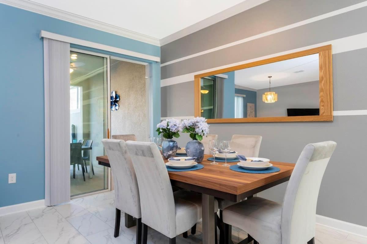 Splendid 4 Bd W/ Pool Close To Disney @ Champions Gate 1006 Kissimmee Luaran gambar